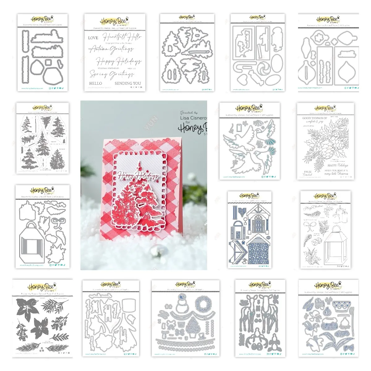 

Christmas Scattered Stars Layering Frames Metal Cutting Dies Stamps DIY Scrapbooking Stencil Handmade Greeting Cards Snowflakes