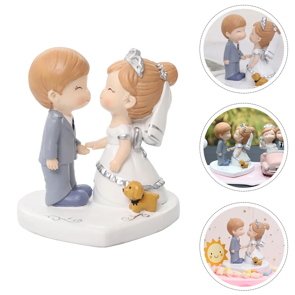 1Pc Resin Bride Groom Decor Desktop Decor Wedding Couple Adorn for Car Home Couple
1Pc Resin Bride Groom Decor Desktop Decor Wedding Couple Adorn for Car Home Couple