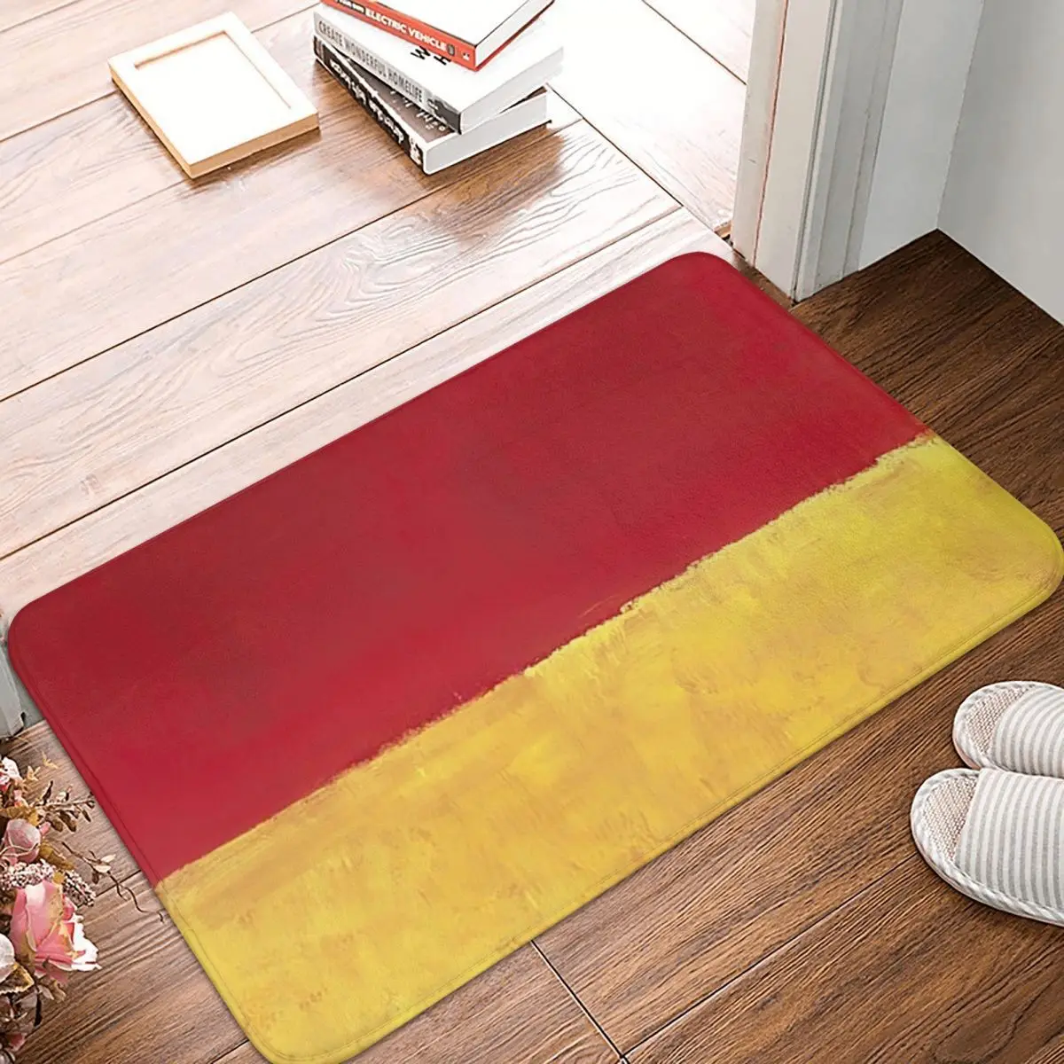 Противоскользящий коврик Mark Rothko напольный ковер для соскабливания песка кухни