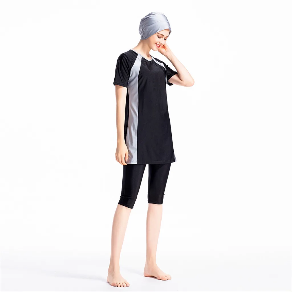 Swimsuit Muslim Solid With Cap Beachwear Color Swimwear Women Suit Women Bathing Bathing Suit Top 2x Womens Swim Top
Swimsuit Muslim Solid With Cap Beachwear Color Swimwear Women Suit Women Bathing Bathing Suit Top 2x Womens Swim Top