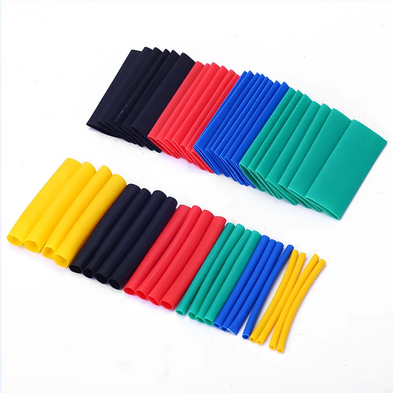 530pcs Heat Shrink Tubing Insulation Shrinkable Tube Assortment Electronic Polyolefin Ratio 2:1 Wrap Wire Cable Sleeve Tubes Kit
530pcs Heat Shrink Tubing Insulation Shrinkable Tube Assortment Electronic Polyolefin Ratio 2:1 Wrap Wire Cable Sleeve Tubes Kit