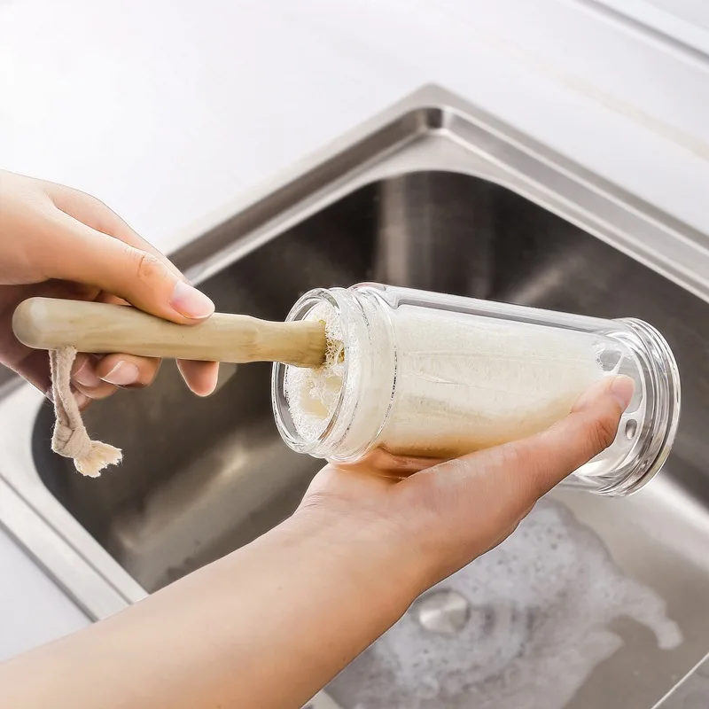 Natural Luffa Sponge Brush with Handle Loofah Scrub Pad Dish Washing Cloth Dish Bottle Scrubber Sponge Kitchen Cleaning Tools
Natural Luffa Sponge Brush with Handle Loofah Scrub Pad Dish Washing Cloth Dish Bottle Scrubber Sponge Kitchen Cleaning Tools