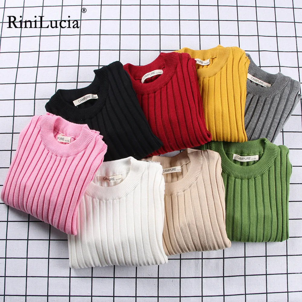 RiniLucia Spring Solid Color Baby Girls Soft Knitted Sweater for Children's Tops Clothes 2022 New Kids Pullover Sweaters
RiniLucia Spring Solid Color Baby Girls Soft Knitted Sweater for Children's Tops Clothes 2022 New Kids Pullover Sweaters