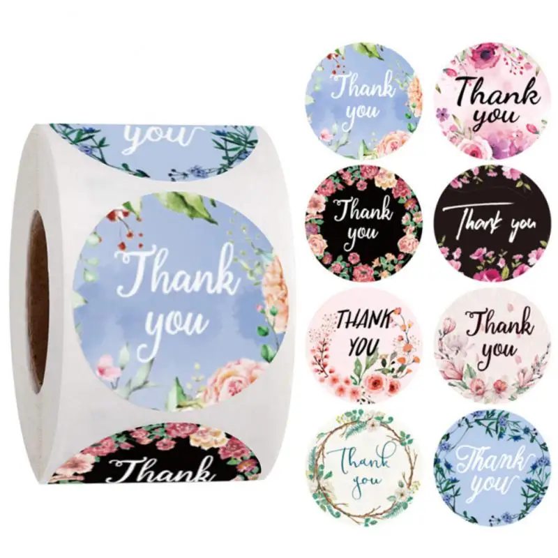 Colorful Round "thank You" Sticker Seal Label Paper Roll Packaging Decoration Handmade Thank You Sticker 500pcs
Colorful Round "thank You" Sticker Seal Label Paper Roll Packaging Decoration Handmade Thank You Sticker 500pcs