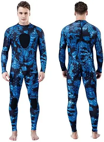

Мужской штатив, 3 мм Камуфляжный неопреновый костюм для дайвинга/костюм из двух предметов с капюшоном для подводного плавания с подводным плаванием