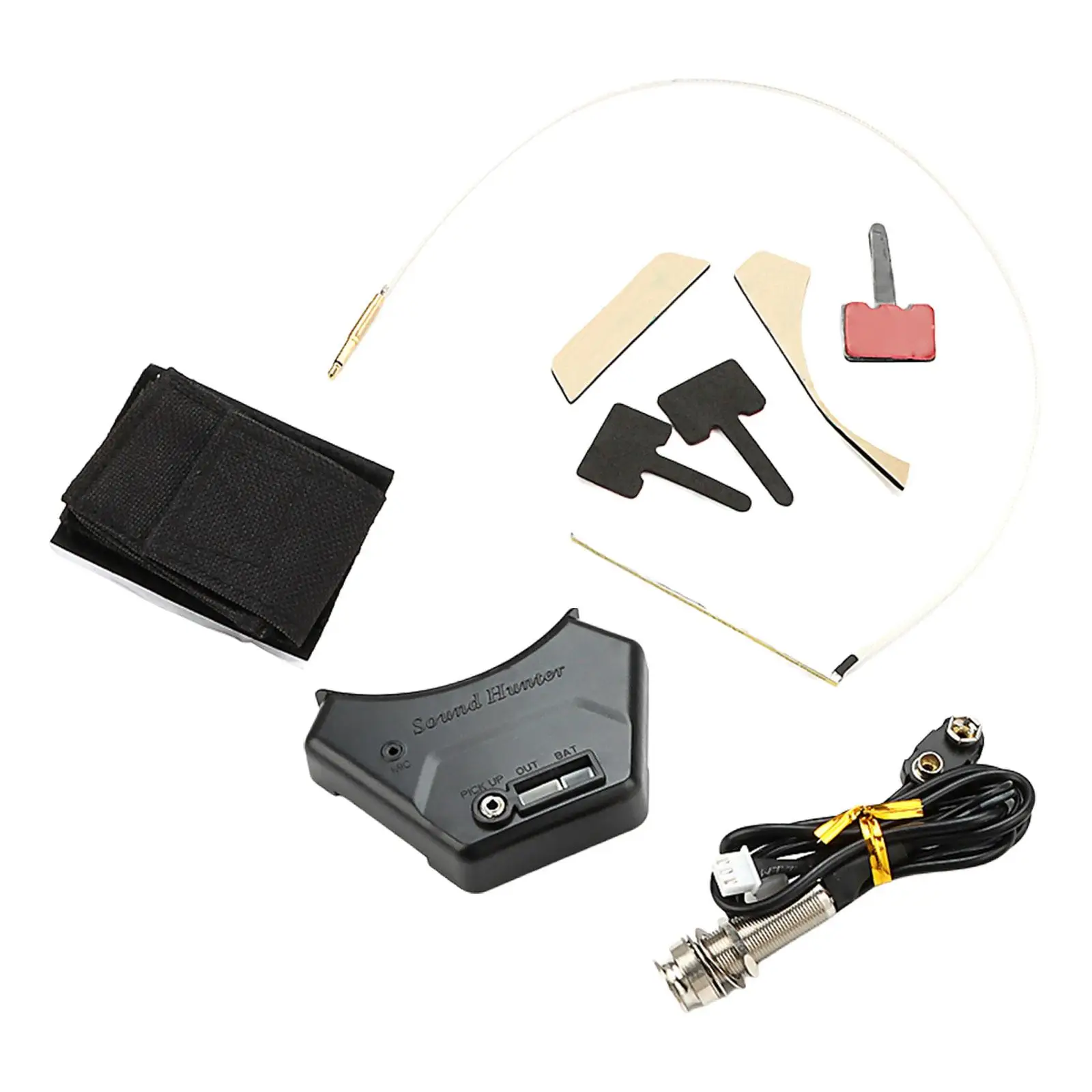 Microphone Sound Hole Equalizer Piezo Pickup Soundhole Guitar Pickup for Acoustic Guitar Acccessory
Microphone Sound Hole Equalizer Piezo Pickup Soundhole Guitar Pickup for Acoustic Guitar Acccessory