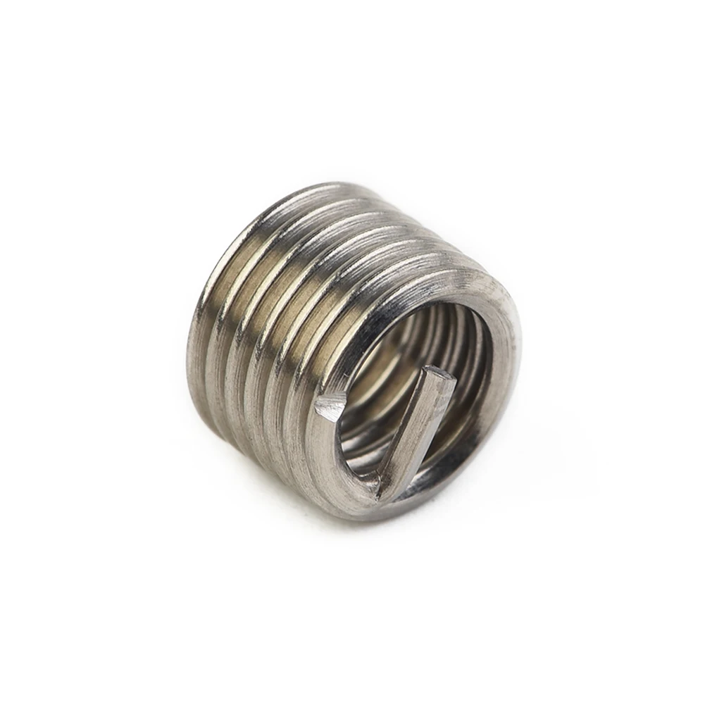 50pcs/set Stainless Steel Helicoil Wire Thread Insert M6 X 1.0 1.5D Insert Helicoil Wire Thread Repair Inserts
50pcs/set Stainless Steel Helicoil Wire Thread Insert M6 X 1.0 1.5D Insert Helicoil Wire Thread Repair Inserts