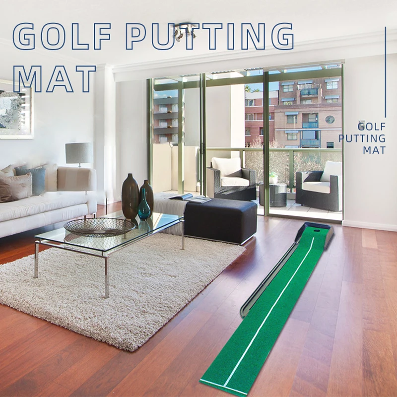 Golf Putting Mat Green Golf Putting Trainer Golf Mat With Auto Ball Return Function For Home/Outdoor/Office Use
Golf Putting Mat Green Golf Putting Trainer Golf Mat With Auto Ball Return Function For Home/Outdoor/Office Use