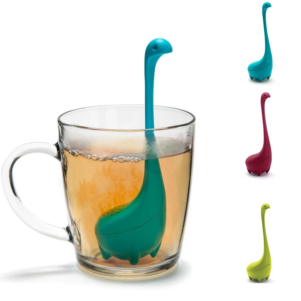 2Pcs Silicone Tea Infuser Cute Long Neck Loch Ness Monster Loose Leaf Tea Infuser Tea Filter Tea Steeper Kitchen Gadgets
2Pcs Silicone Tea Infuser Cute Long Neck Loch Ness Monster Loose Leaf Tea Infuser Tea Filter Tea Steeper Kitchen Gadgets