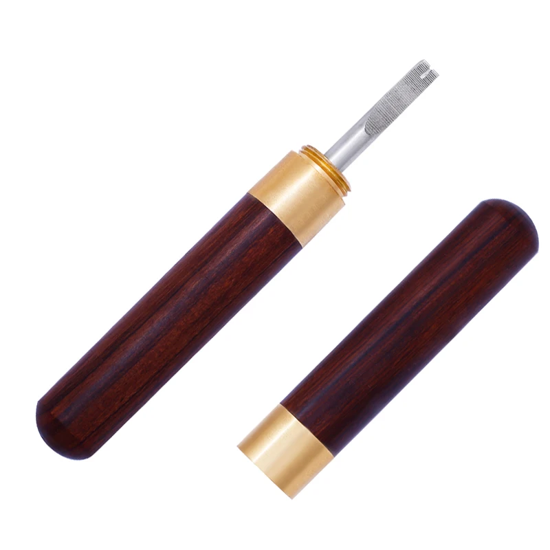 TLKKUE Sharp Leather Edge Trimmer Edge Cutting/Polishing Stainless Steel Material Exquisite Leather Craftsmanship DIY Tool 1pc
TLKKUE Sharp Leather Edge Trimmer Edge Cutting/Polishing Stainless Steel Material Exquisite Leather Craftsmanship DIY Tool 1pc