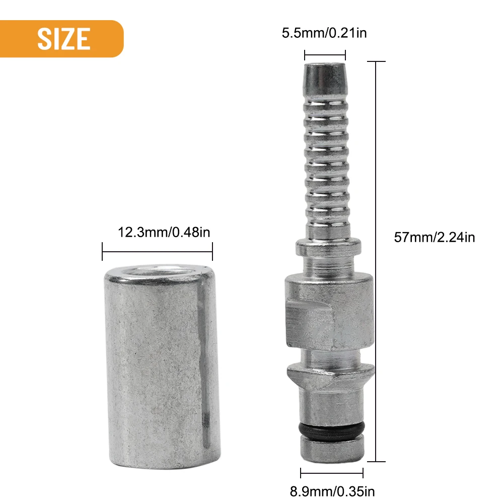 1pc Hose Plug Fitting Sleeve For K2-K7 Old Model Pressure Washer Pipe Tip Connector High Quality Strong Utdoor Power Equipment
1pc Hose Plug Fitting Sleeve For K2-K7 Old Model Pressure Washer Pipe Tip Connector High Quality Strong Utdoor Power Equipment