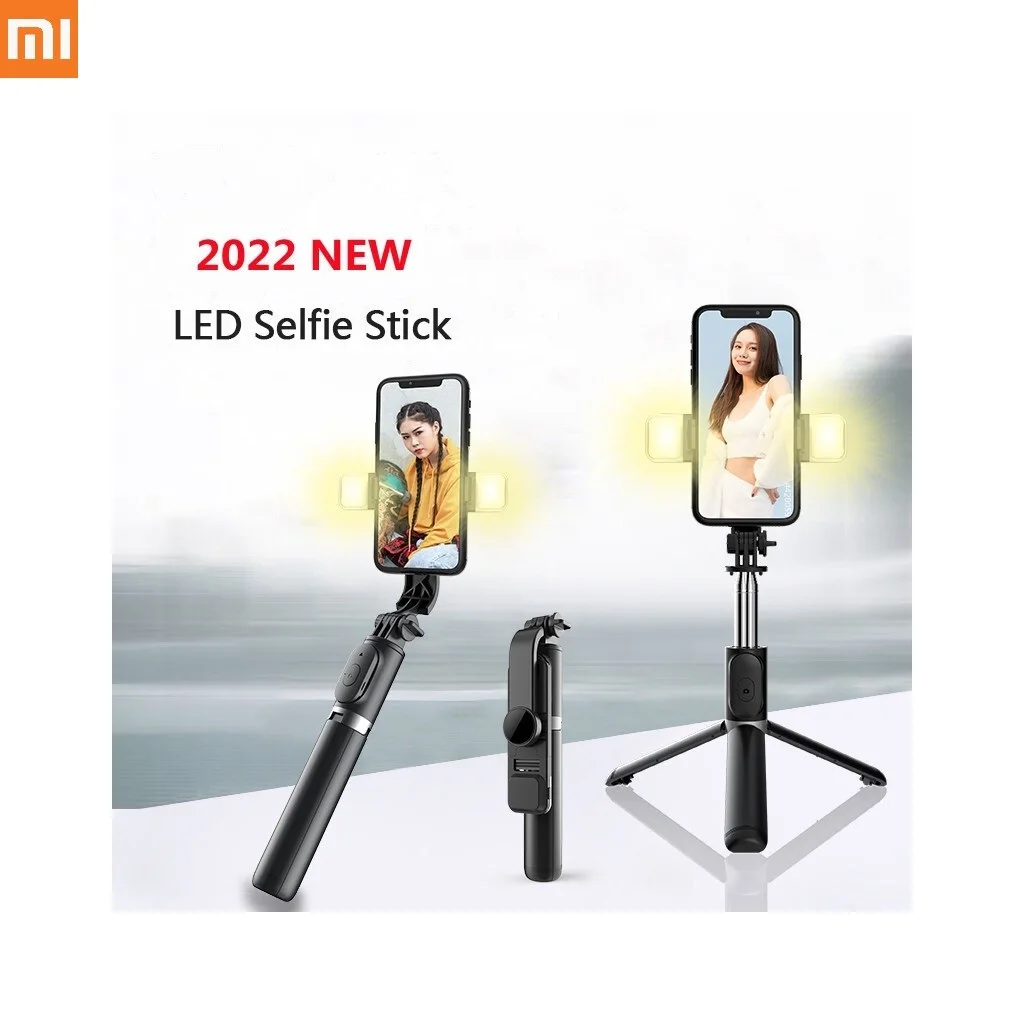XIAOMI Roreta 2022 NEW Wireless bluetooth selfie stick tripod with fill light shutter remote control for IOS Android smart phone 
XIAOMI Roreta 2022 NEW Wireless bluetooth selfie stick tripod with fill light shutter remote control for IOS Android smart phone