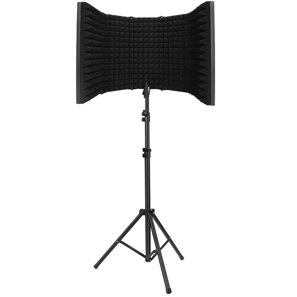 Isolation Shield 3 Panel with Stand Sound-proof Plate Acoustic Foams Panel Foam for Studio Recording Bm800
Isolation Shield 3 Panel with Stand Sound-proof Plate Acoustic Foams Panel Foam for Studio Recording Bm800