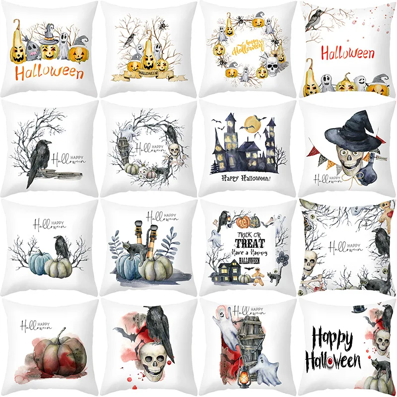 2022 New Halloween Pillowcase Home Nordic Simple Skull Letter Print Peach Skin Cushion Cover
2022 New Halloween Pillowcase Home Nordic Simple Skull Letter Print Peach Skin Cushion Cover
