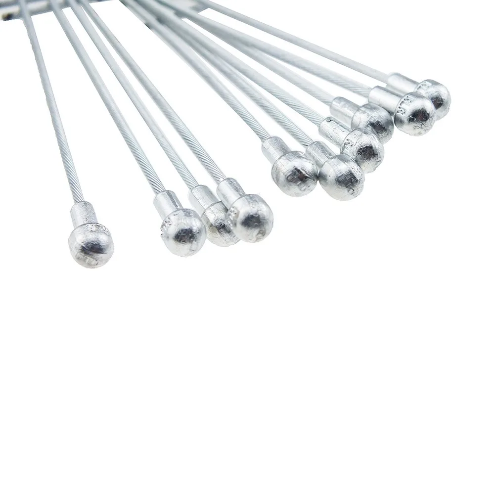 10pcs Road Bike Bicycle Brake Cables Stainless Steel Brake Pear End Inner Cables 1.5*1700mm Cycling Parts Bicycle Accessories
10pcs Road Bike Bicycle Brake Cables Stainless Steel Brake Pear End Inner Cables 1.5*1700mm Cycling Parts Bicycle Accessories