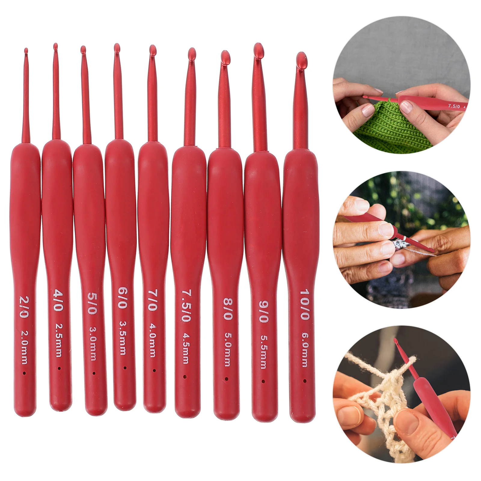 9pcs Crochet Hooks Set Creative Durable Practical Portable Useful Knitting Needles Sweater Needle Kit
9pcs Crochet Hooks Set Creative Durable Practical Portable Useful Knitting Needles Sweater Needle Kit