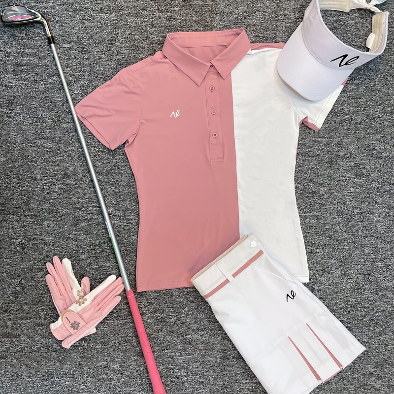 Летняя женская Солнцезащитная быстросохнущая Спортивная футболка Netls2022 для гольфа с коротким рукавом и отворотом, удобная модная футболка
Летняя женская Солнцезащитная быстросохнущая Спортивная футболка Netls2022 для гольфа с коротким рукавом и отворотом, удобная модная футболка