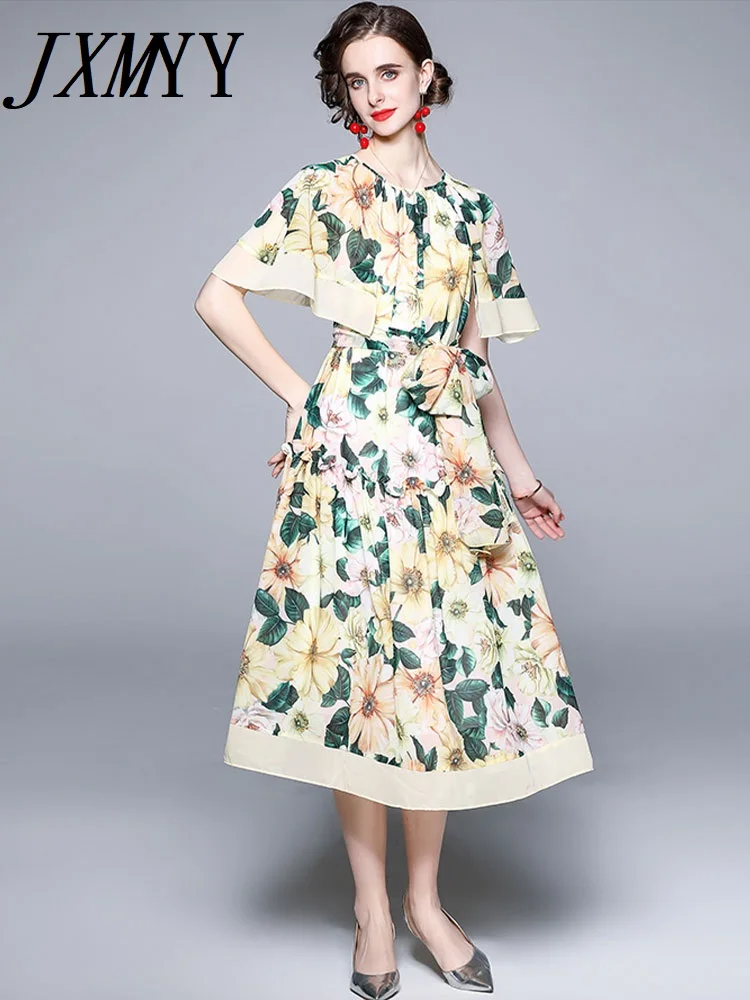 JXMYY 2022 весенне-летнее Новое модное элегантное темпераментное мягкое платье средней длины с принтом в виде ветра для женщин
JXMYY 2022 весенне-летнее Новое модное элегантное темпераментное мягкое платье средней длины с принтом в виде ветра для женщин
