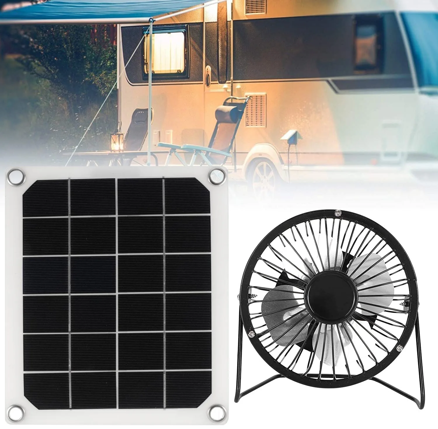 Solar Exhaust Fan Outdoor Farming Solar Panel Powered Fan Power Tool 220*190mm Eliminate Odors Pet Chicken Coop Solar Panel
Solar Exhaust Fan Outdoor Farming Solar Panel Powered Fan Power Tool 220*190mm Eliminate Odors Pet Chicken Coop Solar Panel