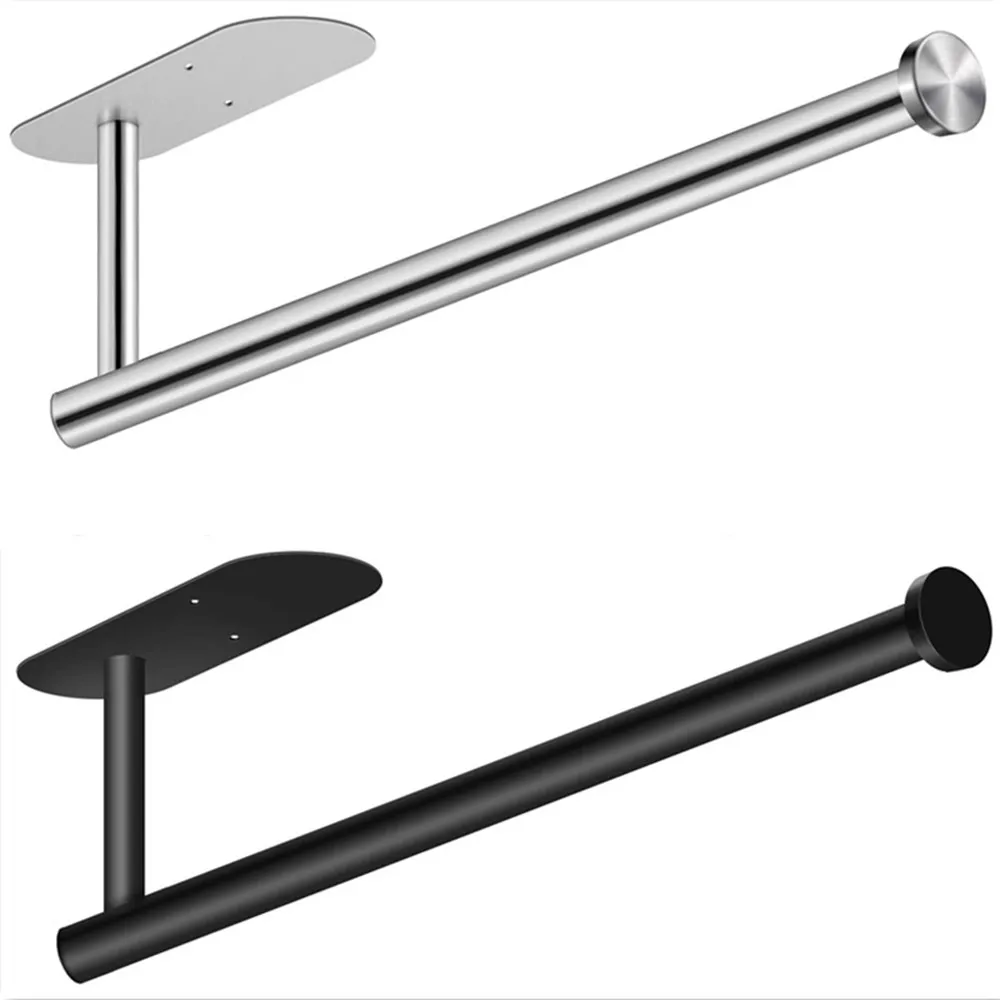 Paper Towel Holder Wall Mount Under Cabinet Drilling or Self-AdhesiveToilet Paper Holder Stainless Steel Hand Towel Holder
Paper Towel Holder Wall Mount Under Cabinet Drilling or Self-AdhesiveToilet Paper Holder Stainless Steel Hand Towel Holder
