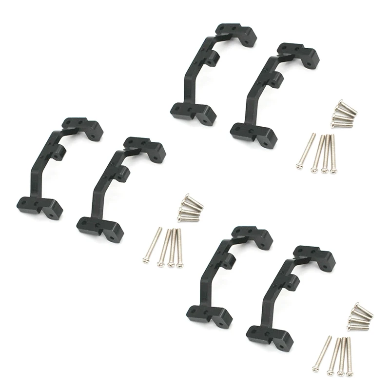 6X Metal Pull Rod Base Seat Bracket For MN D90 D91 D99S MN90 MN99S 1/12 RC Car Upgrade Parts,Black
6X Metal Pull Rod Base Seat Bracket For MN D90 D91 D99S MN90 MN99S 1/12 RC Car Upgrade Parts,Black