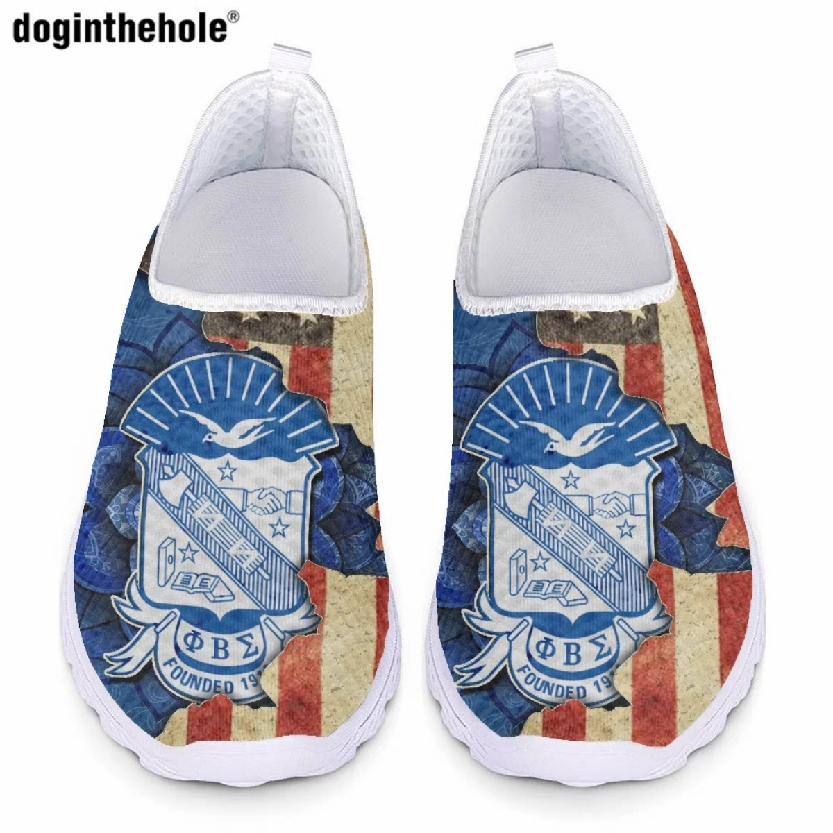 Летняя повседневная женская обувь Doginthehole Phi Beta Sigma Sorority, легкие дышащие сетчатые туфли, комфортные туфли на плоской подошве для кормления
Летняя повседневная женская обувь Doginthehole Phi Beta Sigma Sorority, легкие дышащие сетчатые туфли, комфортные туфли на плоской подошве для кормления