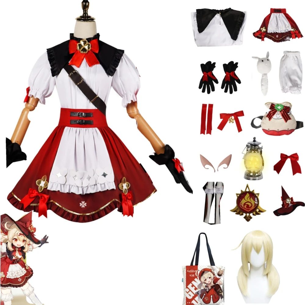 Klee Cosplay Genshin Impact Costume New Skin Blossoming Starlight Kids Outfits Dress Hat Wig Backpack Witch Women Comic Cn Game
Klee Cosplay Genshin Impact Costume New Skin Blossoming Starlight Kids Outfits Dress Hat Wig Backpack Witch Women Comic Cn Game