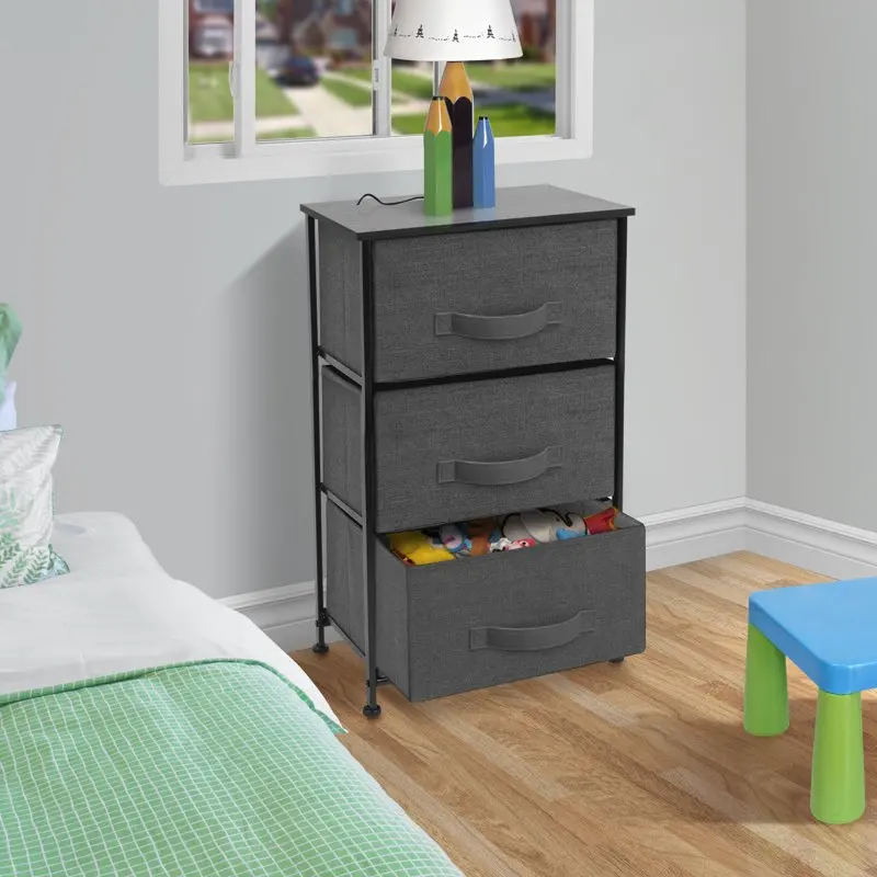 & Grey Sturdy Modern Sturdy Modern Black & Grey Metal Frame Dresser Chest with Wood Top and Fabric Bins Drawers Nightstand.
& Grey Sturdy Modern Sturdy Modern Black & Grey Metal Frame Dresser Chest with Wood Top and Fabric Bins Drawers Nightstand.