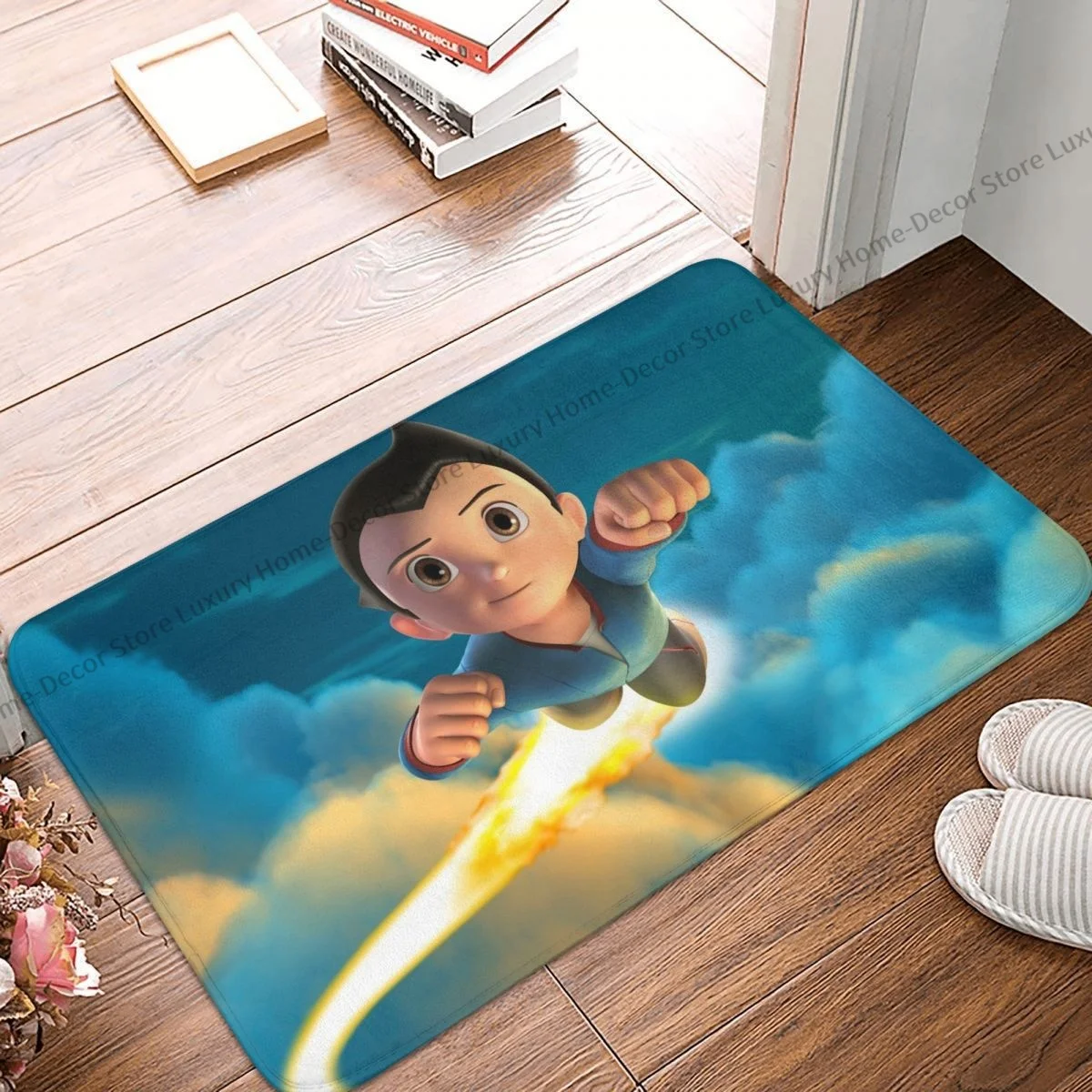 Нескользящий ковер для ванной комнаты, коврик для спальни Astro Boy, напольный декоративный коврик для входной двери
Нескользящий ковер для ванной комнаты, коврик для спальни Astro Boy, напольный декоративный коврик для входной двери