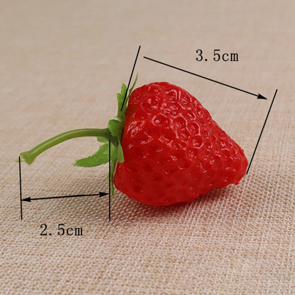 Durable High Quality New Useful Artificial Strawberry Parts Plastic Red Replacement For Home Office Decoration
Durable High Quality New Useful Artificial Strawberry Parts Plastic Red Replacement For Home Office Decoration