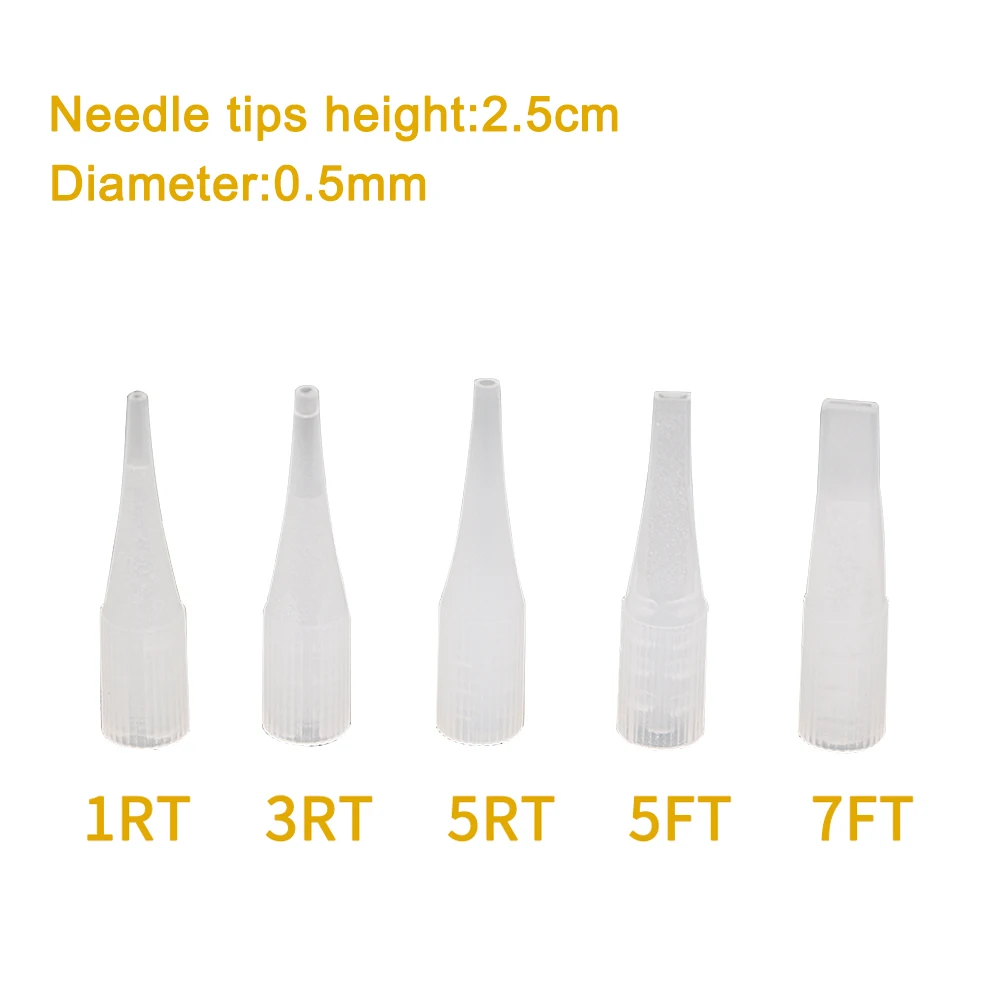 50/100x Tattoo Needle Caps For Permanent Makeup Eyebrow Lip Tattoo Needle Tips Plastic Tattoo Caps For 1R/3R/5R/5F/7F Needles
50/100x Tattoo Needle Caps For Permanent Makeup Eyebrow Lip Tattoo Needle Tips Plastic Tattoo Caps For 1R/3R/5R/5F/7F Needles