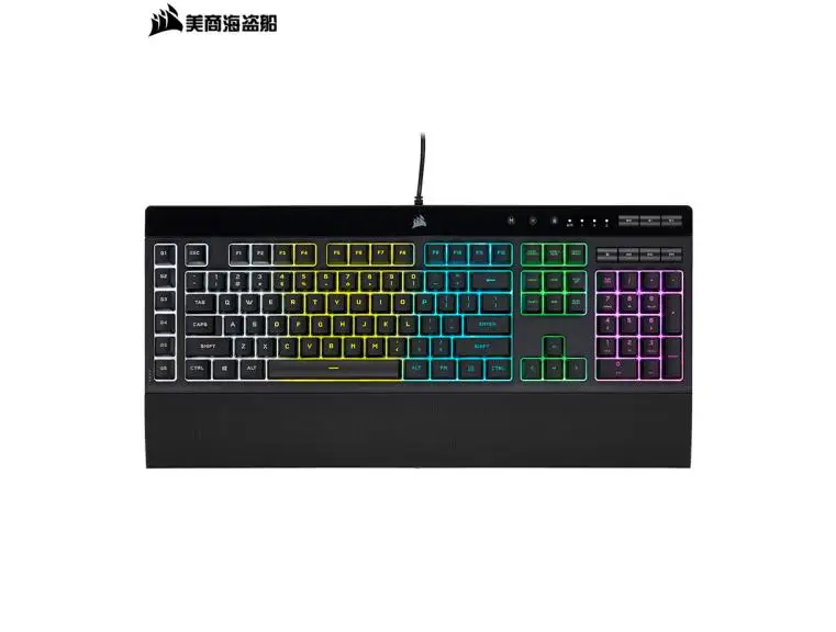 K55 RGB PRO gaming keyboard, wired IP42 protection, colorful lighting, special macro buttons, soft touch, anti-collision
K55 RGB PRO gaming keyboard, wired IP42 protection, colorful lighting, special macro buttons, soft touch, anti-collision