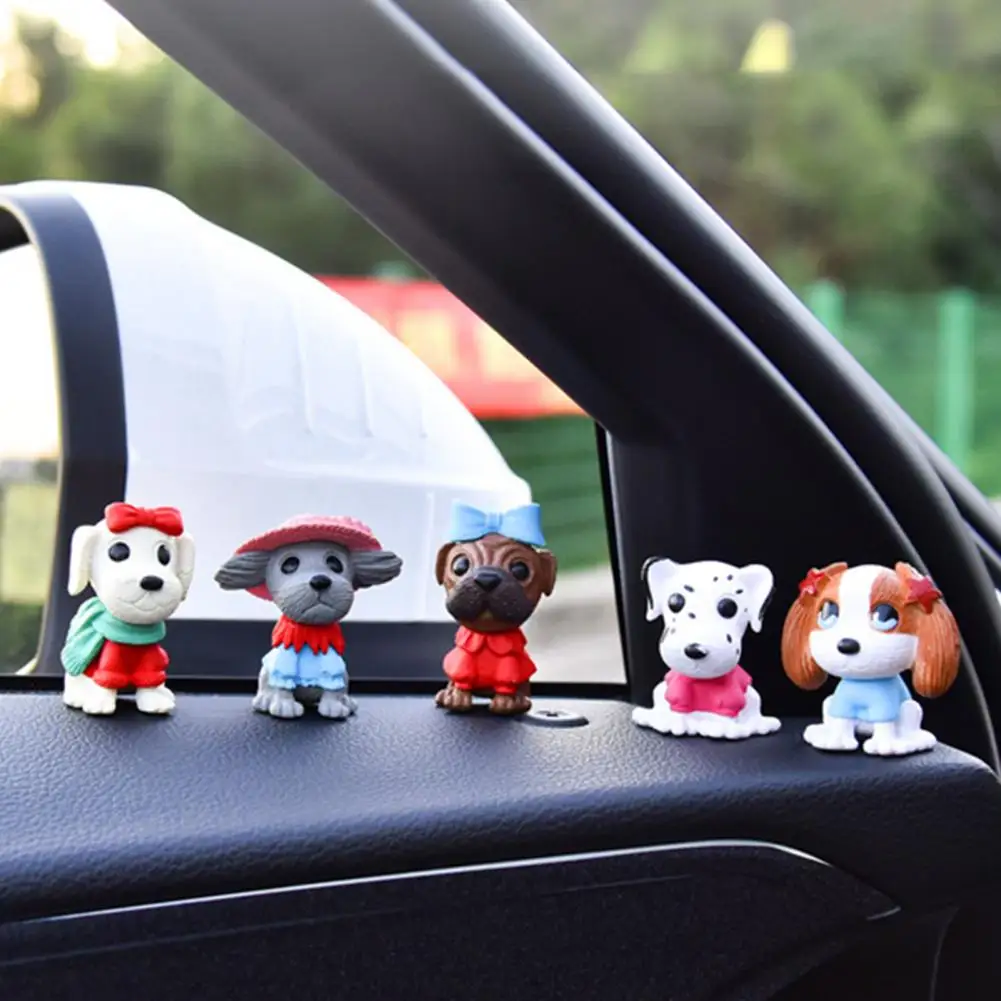 8Pcs Car Decoration Dashboard Cartoon Design Artwork Miniature Dog Figure Car Ornaments For Dashboard Car Accessories 
8Pcs Car Decoration Dashboard Cartoon Design Artwork Miniature Dog Figure Car Ornaments For Dashboard Car Accessories