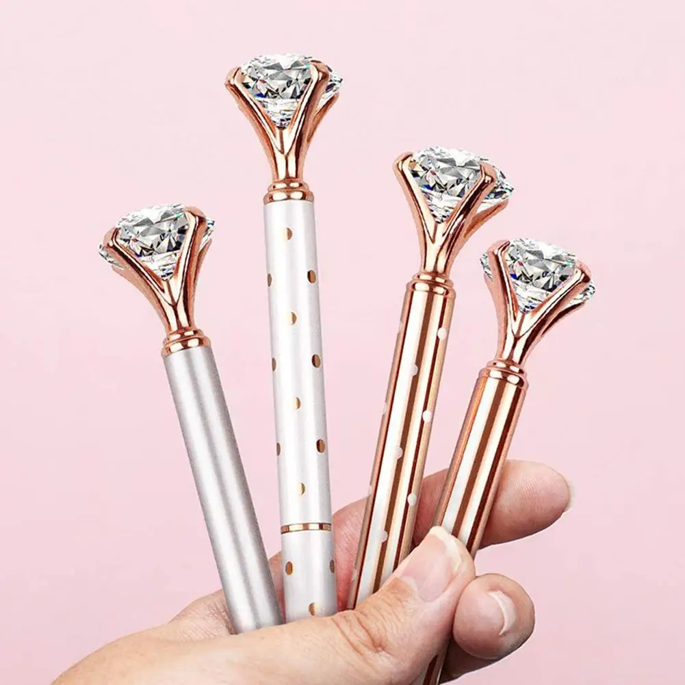 Large Diamond Crystal Pen Ballpoint Pen Student Stationery Office Business Gifts Metal Nib Rhinestone Pen DropShipping Wholesale
Large Diamond Crystal Pen Ballpoint Pen Student Stationery Office Business Gifts Metal Nib Rhinestone Pen DropShipping Wholesale