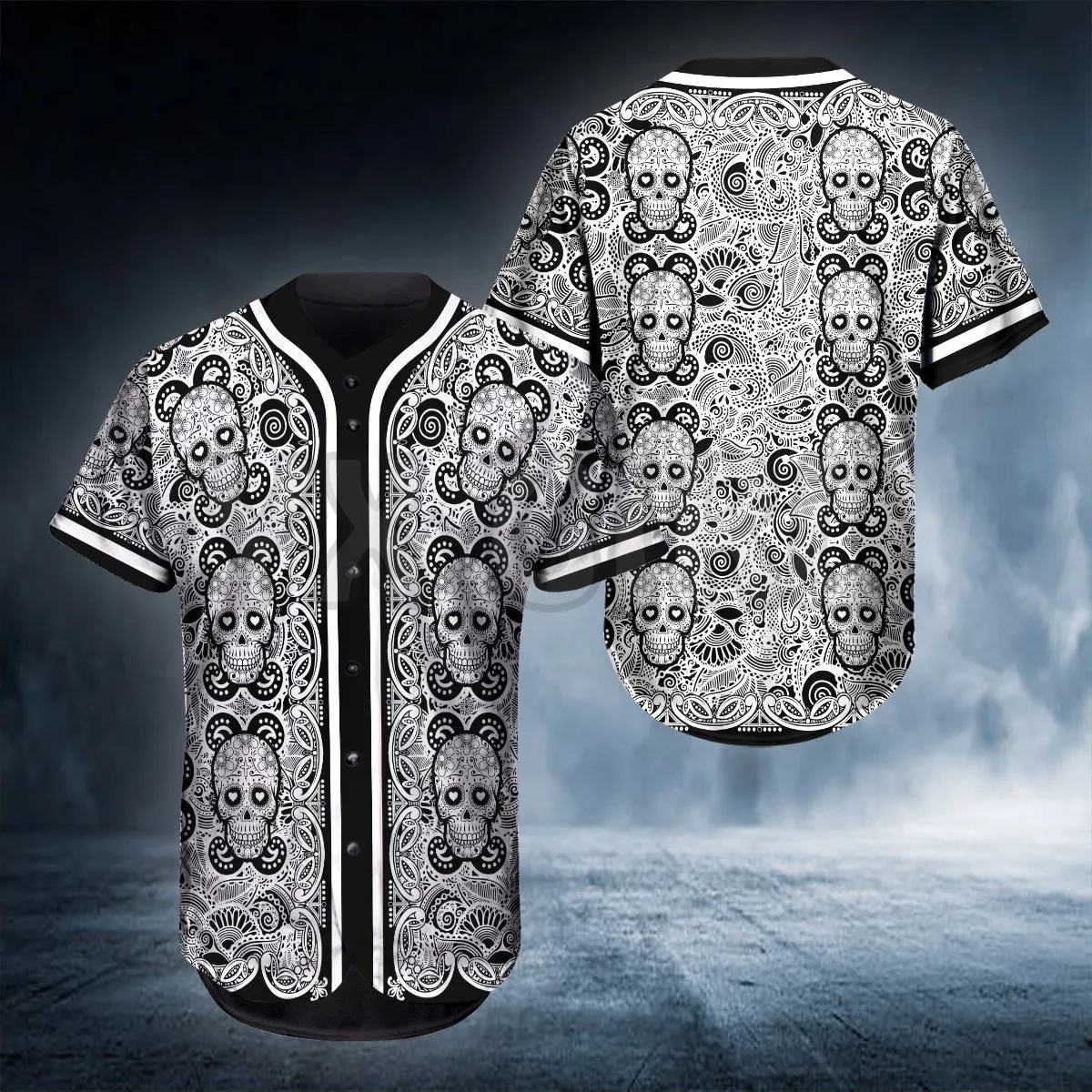 Skull Baseball Jersey Shirt Us Size Love Skull Gift 3D Printed Men's Shirt Casual Shirts hip hop Tops
Skull Baseball Jersey Shirt Us Size Love Skull Gift 3D Printed Men's Shirt Casual Shirts hip hop Tops