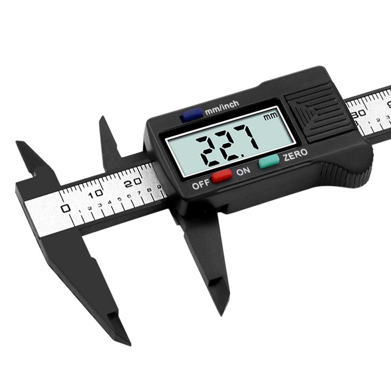 Digital Caliper Measure Vernier Calipers 0-100mm Plastic Electronic Gauge Instrument Micrometer Depth Ruler Measuring Tools
Digital Caliper Measure Vernier Calipers 0-100mm Plastic Electronic Gauge Instrument Micrometer Depth Ruler Measuring Tools