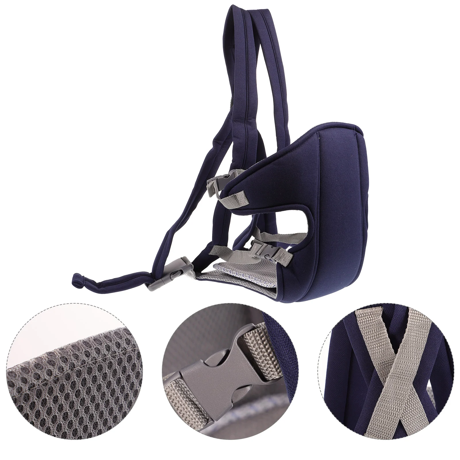 Multi-functional Breathable Adjustable Front /Back Newborn Baby Carrier Infant Backpack Sling Comfort - One Size (Blue) 
Multi-functional Breathable Adjustable Front /Back Newborn Baby Carrier Infant Backpack Sling Comfort - One Size (Blue)