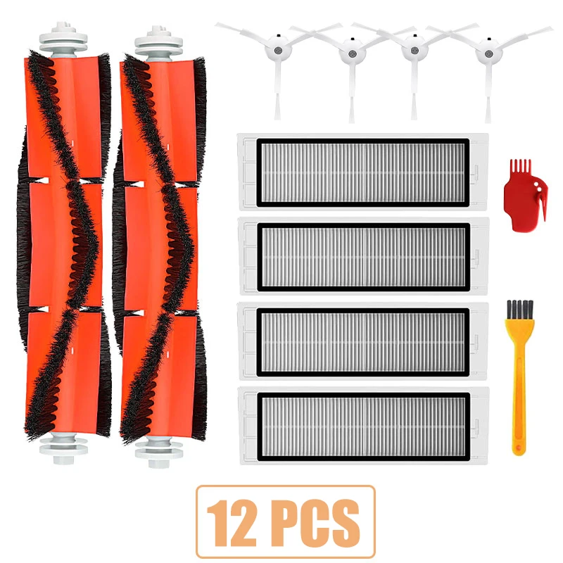 HEPA Filter + Side Brush + Main Brush Dust Box for 1S Replacements Kit Vacuum Cleaner Parts Accessories
HEPA Filter + Side Brush + Main Brush Dust Box for 1S Replacements Kit Vacuum Cleaner Parts Accessories