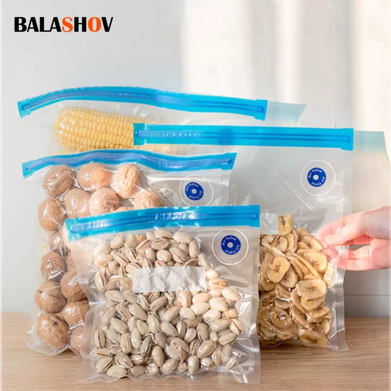 5pcs /10pcsPieces Vacuum Bag Compressed Air Reusable Food Storage Vacuum Sealed Humidity Resistant Vacuum Sealed Bag Packaging 
5pcs /10pcsPieces Vacuum Bag Compressed Air Reusable Food Storage Vacuum Sealed Humidity Resistant Vacuum Sealed Bag Packaging