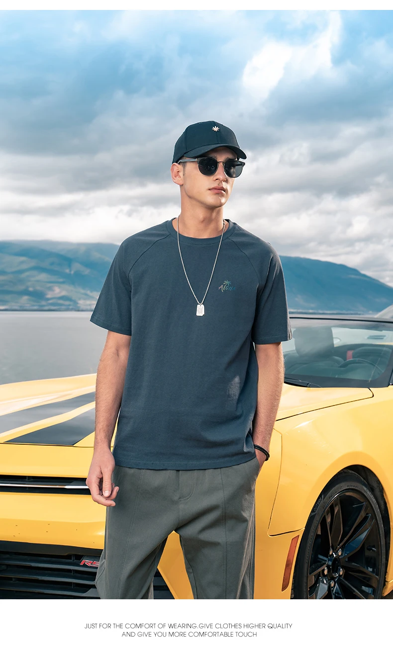 YTX0042 Cotton Men's Summer Half Sleeve T-Shirt Reflective Letter Print Short Sleeve T-Shirt
YTX0042 Cotton Men's Summer Half Sleeve T-Shirt Reflective Letter Print Short Sleeve T-Shirt