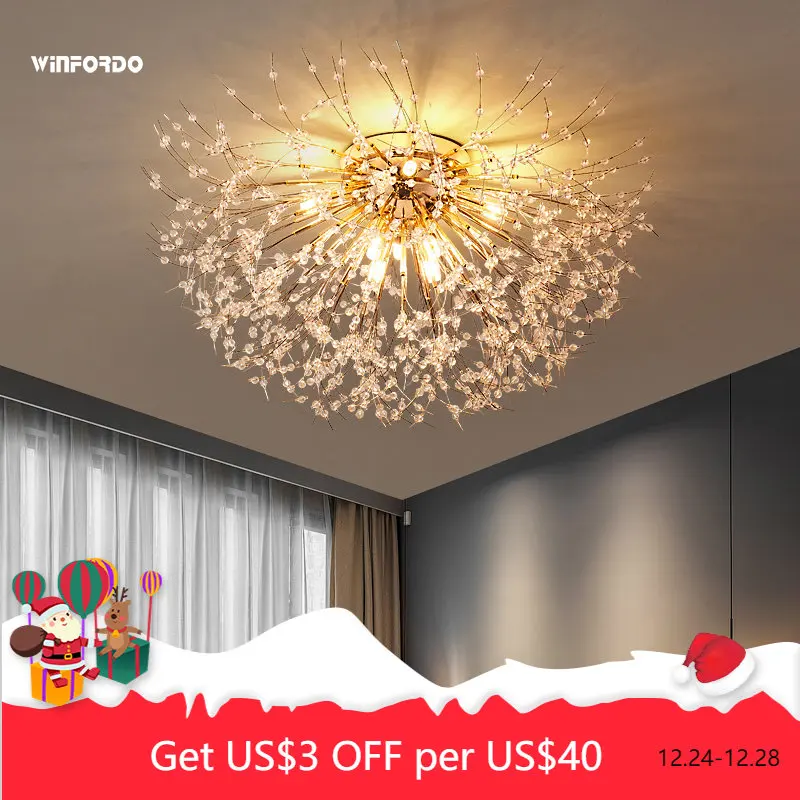 2023 2022 LED G9 Chandelier Firework Pendant Lamp Ceiling Light With Crystal Branches for Bedroom 110V/220V Winfordo IN STOCK
2023 2022 LED G9 Chandelier Firework Pendant Lamp Ceiling Light With Crystal Branches for Bedroom 110V/220V Winfordo IN STOCK