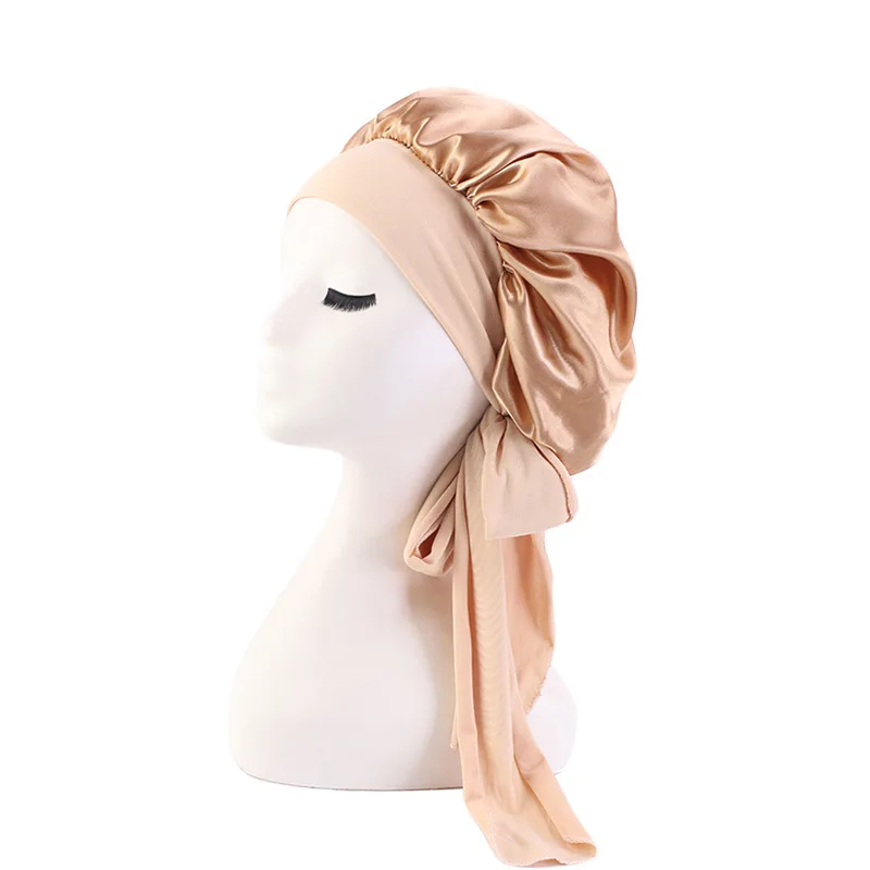 Beanies Women Solid Color Headwrap Headwear Satin Ribbon Round Cap Nightcap Ladies Girl Bandana Cap Perm Hair Care Hat Wholesale
Beanies Women Solid Color Headwrap Headwear Satin Ribbon Round Cap Nightcap Ladies Girl Bandana Cap Perm Hair Care Hat Wholesale