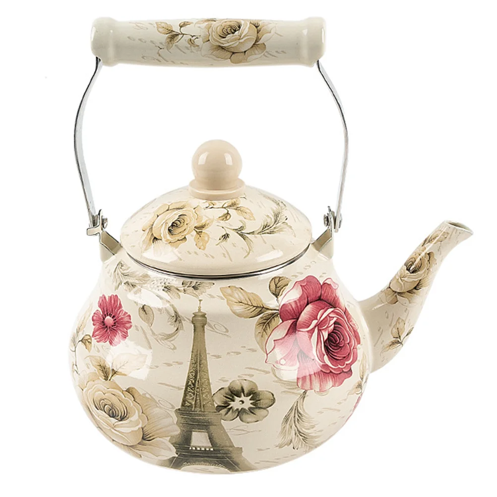 Kettle Tea Teapot Water Stovetop Enamel Pot Floral Stove Boiling Whistling Vintage Coffee Ceramic Enameled Teakettle Infuser
Kettle Tea Teapot Water Stovetop Enamel Pot Floral Stove Boiling Whistling Vintage Coffee Ceramic Enameled Teakettle Infuser