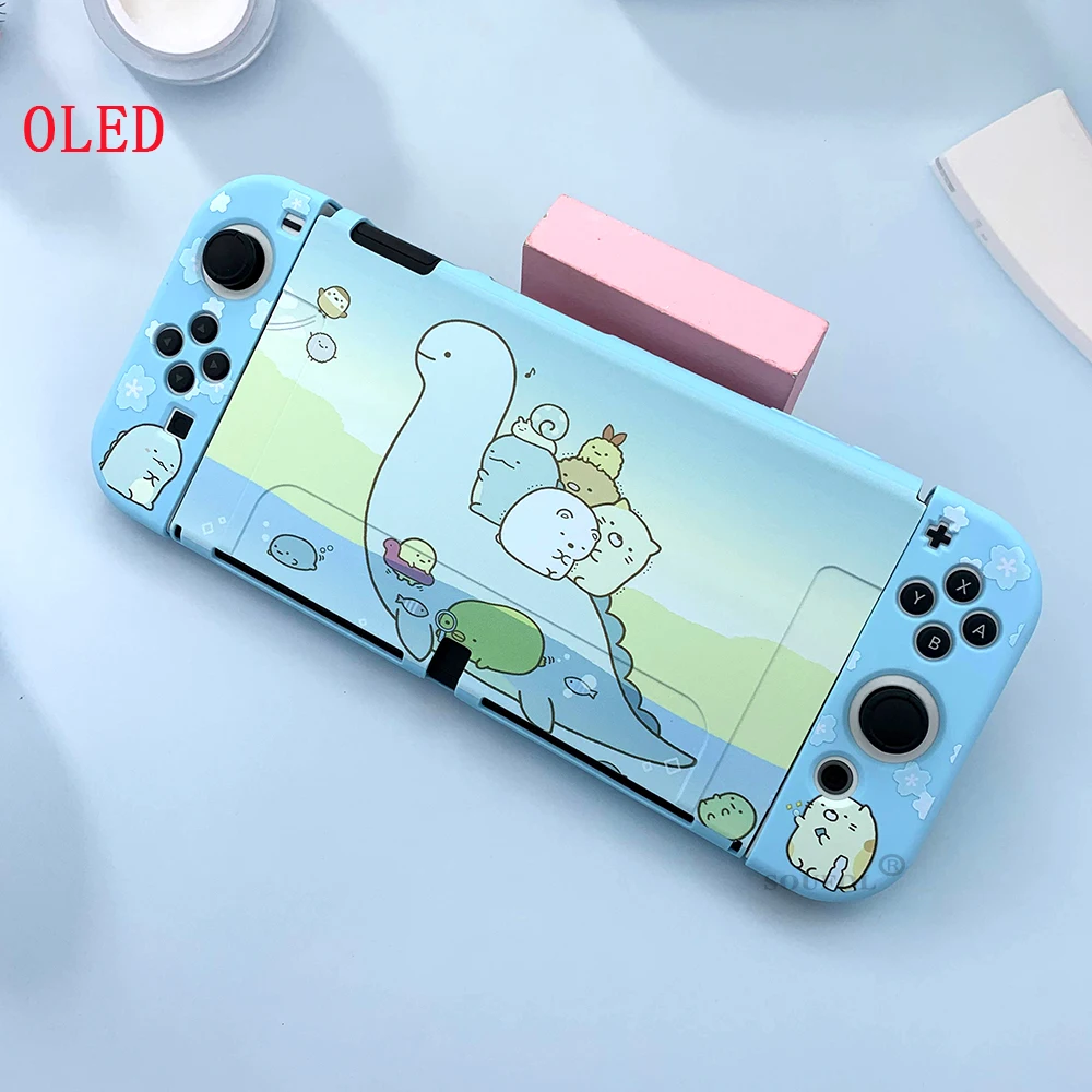Милый мультяшный чехол с аниме для контроллера Nintendo Switch OLED NS Joy Con, милый мягкий силиконовый защитный чехол, аксессуары
Милый мультяшный чехол с аниме для контроллера Nintendo Switch OLED NS Joy Con, милый мягкий силиконовый защитный чехол, аксессуары