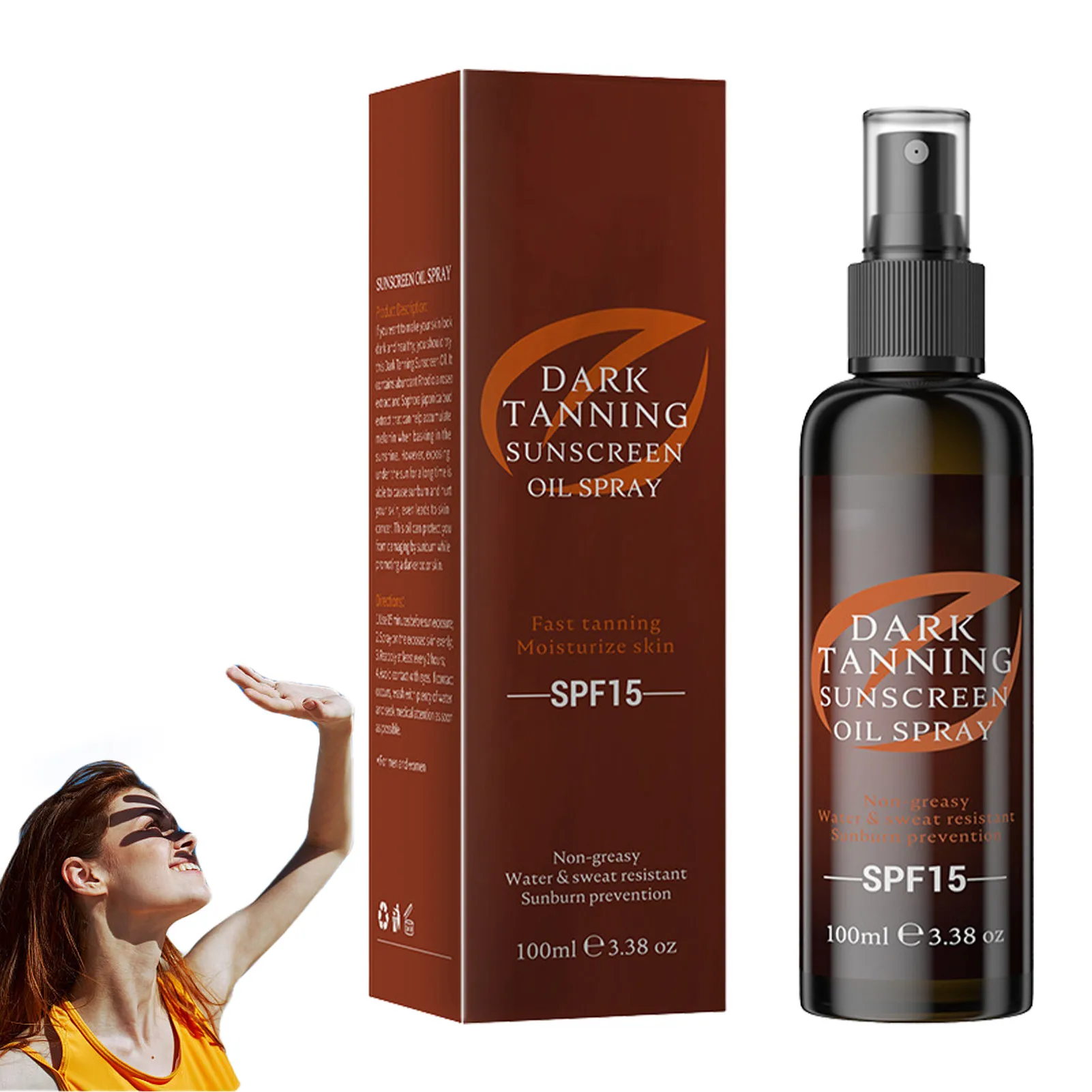 Tanning Oil Non-Toxic Sun Protect & Tanning Oil Spray With Natural Tan Accelerator Formula Waterproof Tanning Oil Spray For
Tanning Oil Non-Toxic Sun Protect & Tanning Oil Spray With Natural Tan Accelerator Formula Waterproof Tanning Oil Spray For