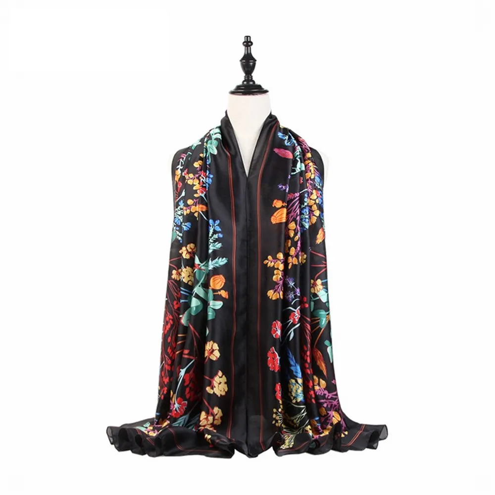 180*90CM Brand Designer Silk Scarf Female Foulard Bandana Long Shawls Wraps Winter Neck Scarves Pashmina Lady Hijab Luxury New
180*90CM Brand Designer Silk Scarf Female Foulard Bandana Long Shawls Wraps Winter Neck Scarves Pashmina Lady Hijab Luxury New