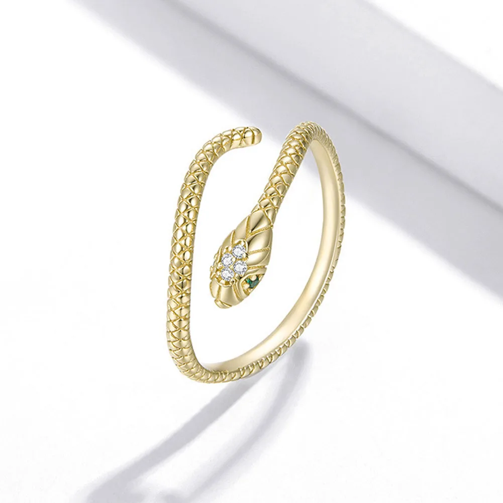 Vintage Snake Ring Adjustable Opening Temperament Fashion Ring Personality Zircon Ring Popular Jewelry Female Aesthetic
Vintage Snake Ring Adjustable Opening Temperament Fashion Ring Personality Zircon Ring Popular Jewelry Female Aesthetic