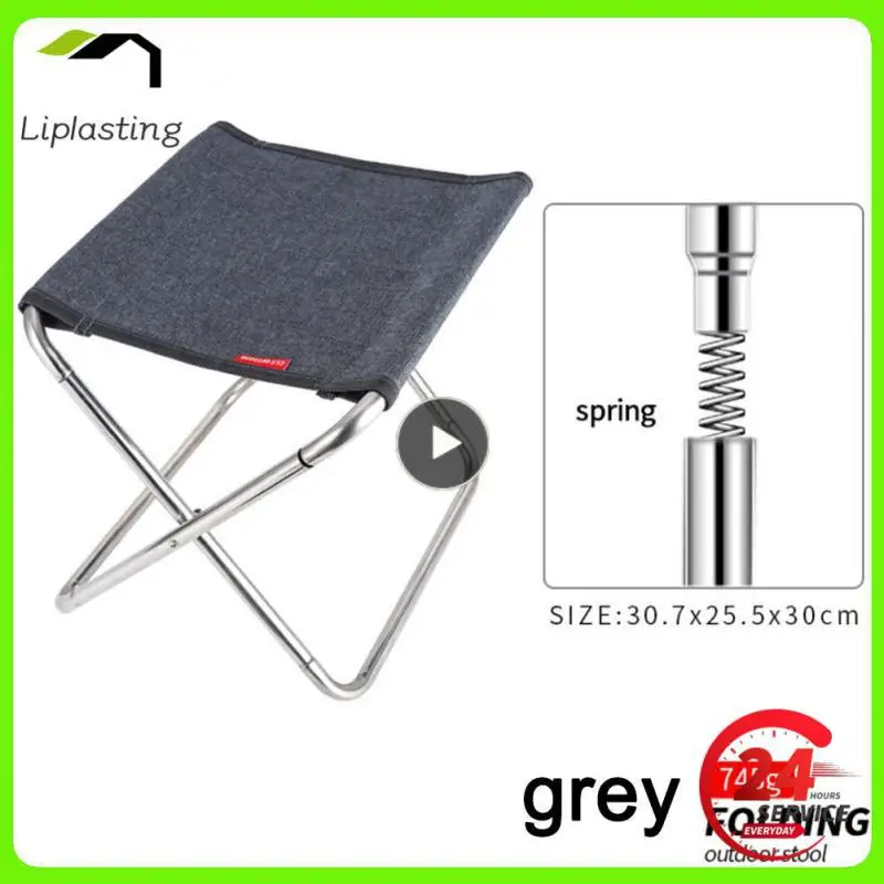 Folding chair stainless steel Portable Picnic Camping Stool Mini Storage Fishing Chair Ultralight Furniture ferramentas Camping
Folding chair stainless steel Portable Picnic Camping Stool Mini Storage Fishing Chair Ultralight Furniture ferramentas Camping
