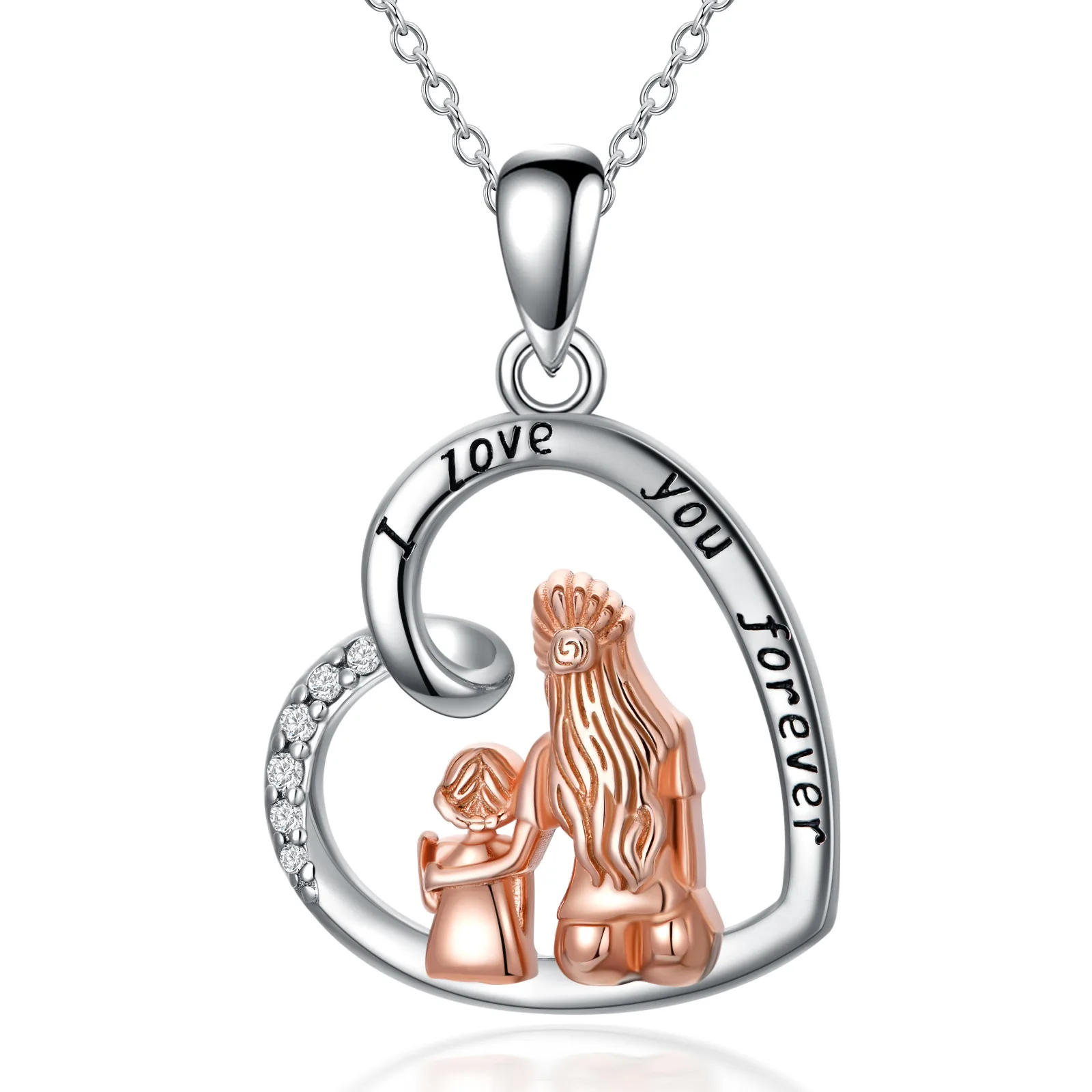 Fashion Heart Pendant Necklaces for Women Classic Letter Clavicle Chain Mom Necklace Trendy Jewelry Mother's Day Gifts
Fashion Heart Pendant Necklaces for Women Classic Letter Clavicle Chain Mom Necklace Trendy Jewelry Mother's Day Gifts