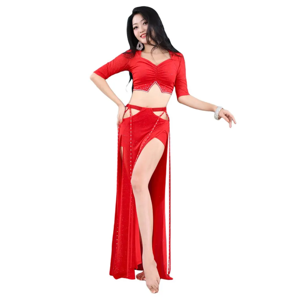 Костюм для танца живота JUSTSAIYASexy Женский, однотонный костюм со стразами, топ с юбкой, одежда для выступлений на сцене, 2 шт./комплект
Костюм для танца живота JUSTSAIYASexy Женский, однотонный костюм со стразами, топ с юбкой, одежда для выступлений на сцене, 2 шт./комплект